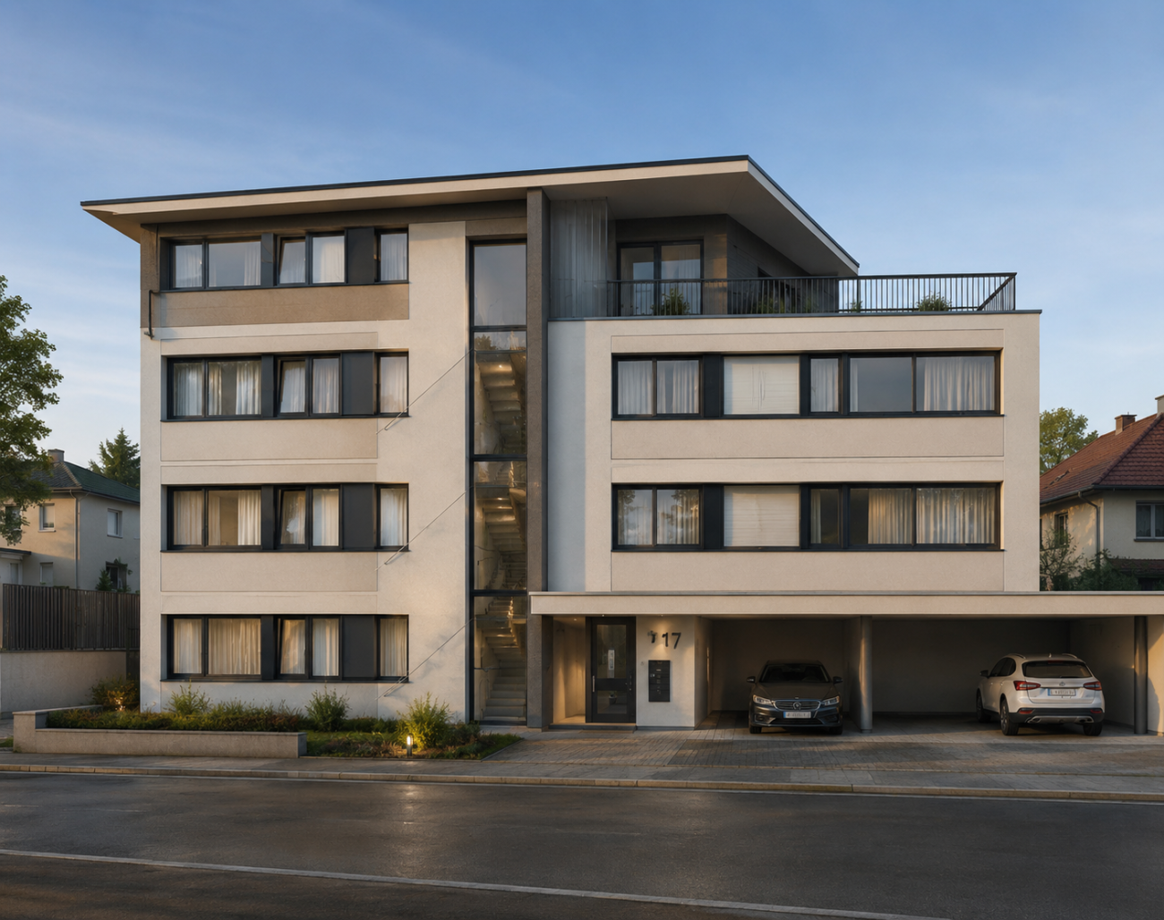 Neubau Dreifamilienhaus Fleur